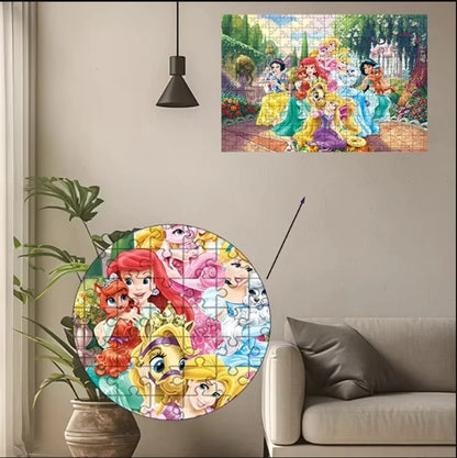 Disney Ariel Princess Mermaid 108/200/300/500/1000 piece puzzle wooden onePiece Puzzles for Adults Toys Gifts