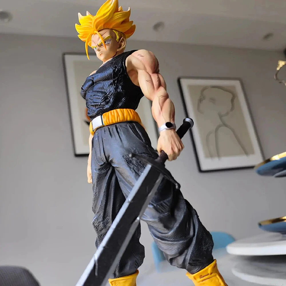 21CM Anime Dragon Ball Trunks Figure Super Saiyan Future Trunks PVC Action Figures GK Statue Collection Model Toys