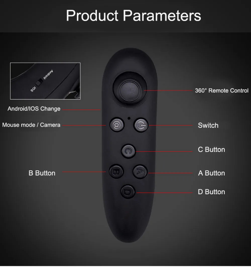 Shinecon VR Glasses 3D Virtual Reality Headset Devices Viar Helmet Goggle Lenses Smart For Phone Cell Smartphone Game Mobile Set