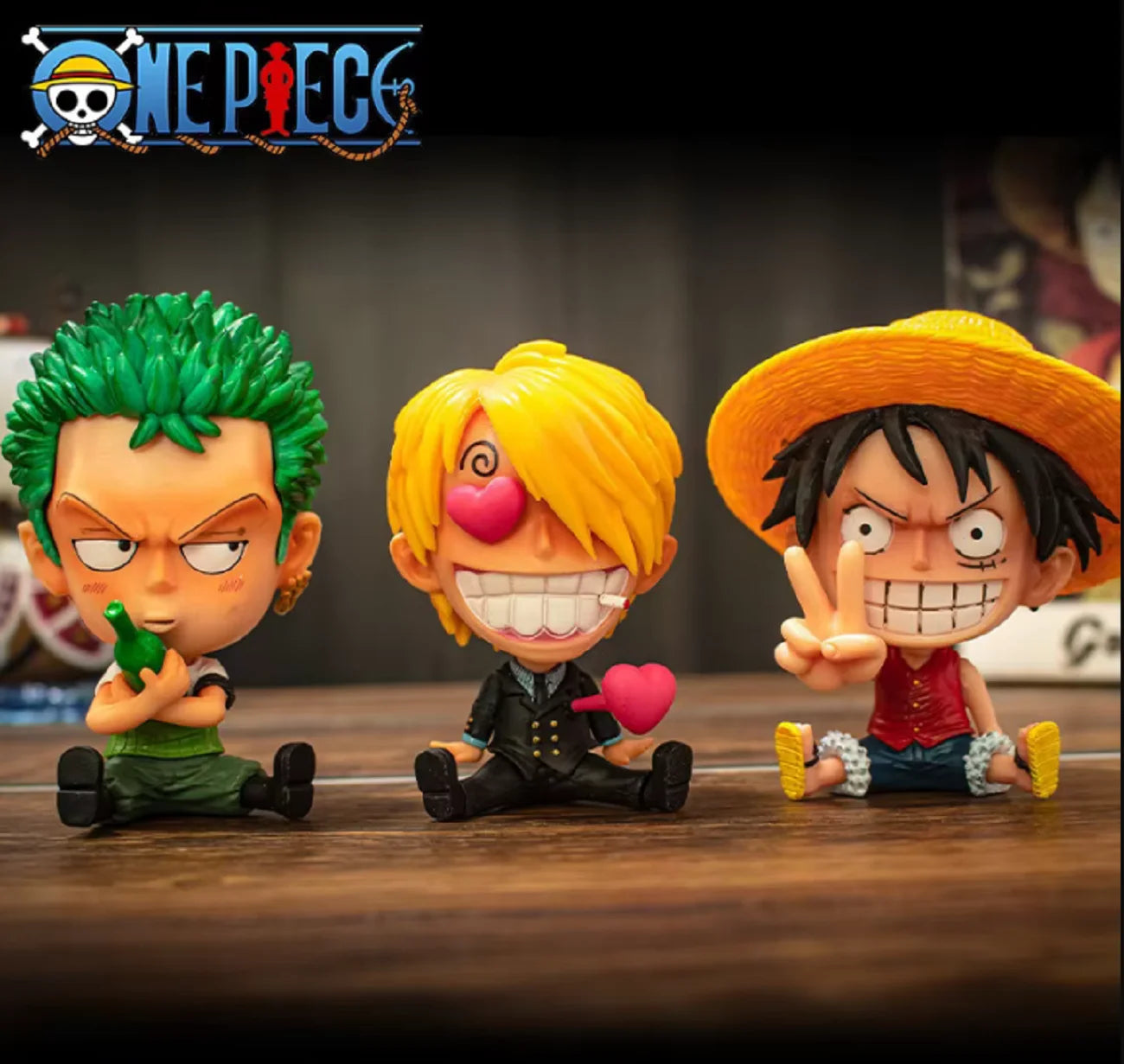 Q version of the Big Head Road Fly Sauron jobayes diva handmade GK sitting doll decoration