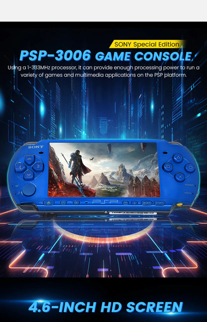 Sony PSP 3000 Handheld Game Console - Special Edition