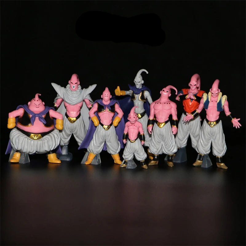 Dragon Ball eight Buu figurines evil majin Buu Bui Martial Arts Club Super Saiyan anime model ornaments