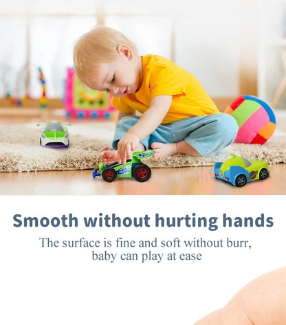 5 Styles Disney Toy Story Buzz Lightyear Woody Jessie Rex Alien Cartoon Model Inertial Pull-back Free Wheel Car Toys Kids Gift