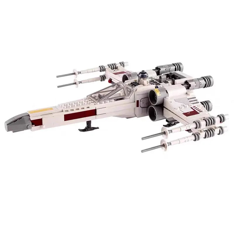 2025 New MOC Spaceship X-Wing Model Display Blocks for Boys' Festival Gifts