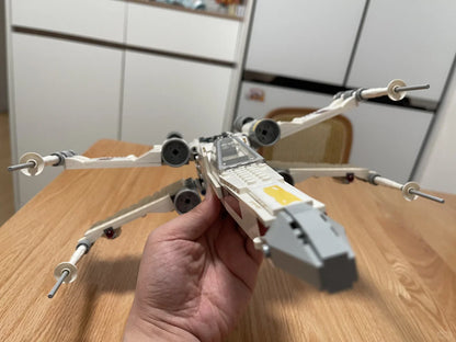2025 New MOC Spaceship X-Wing Model Display Blocks for Boys' Festival Gifts