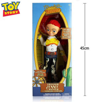 Disney High-Quality Pixar Toy Story 3 Woody Action Figures Toys Anime Collector'S Edition Moving Statues Model Doll Kids Gifts