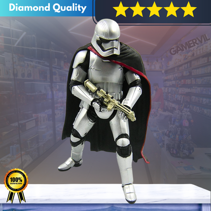 Star Wars Black Series Captain Phasma & Snowtrooper Figures