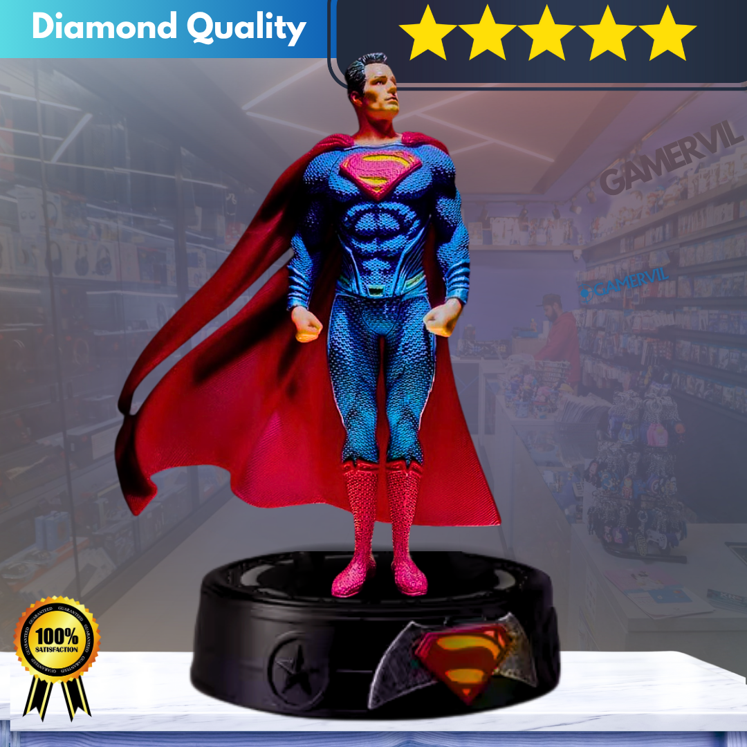 LED Justice League Batman Wonder Women Superman Figure Model Toy Superheroes Figure Action Figure Model Toy Bookshelf Decoration