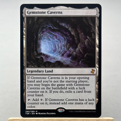 C21 TSR SLD HOLO10-02 TCG magical Cards for Home Play the Proxy Veyran Voice of Duality the Damnation Gemstone Caverns gather