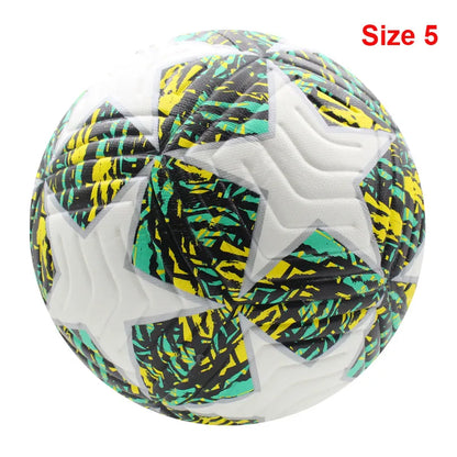 Standard Soccer Ball Professional Outdoors Sports Match Balls Training Seamless Football High Quality PU Material Size 5 Size 4