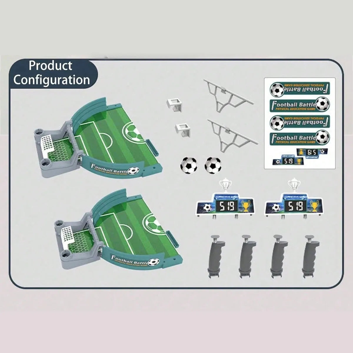 Table Football Game, Two-Person Football Game Table Game, Parent-Child Interactive Puzzle Game Table Football, Tabletop Soccer