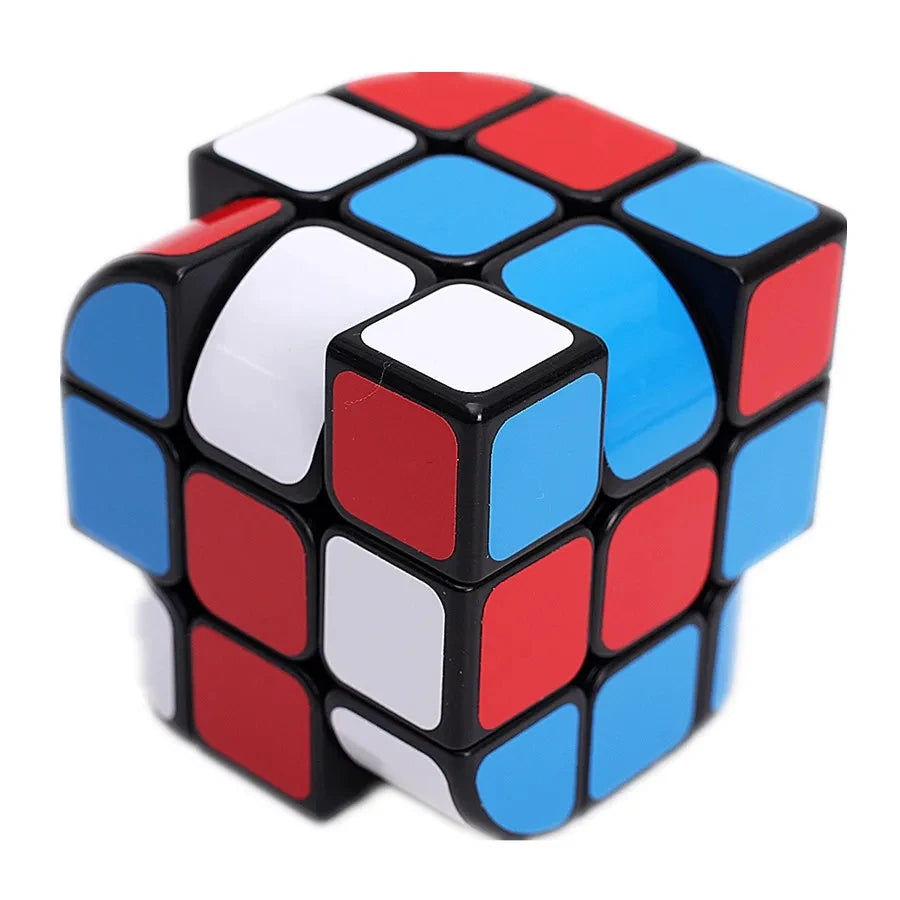 ZCUBE 3x3 Black Trihedral Unequal Magic Cube Professional Cubo Magico Puzzle Toy For Children Kids Gift Toy