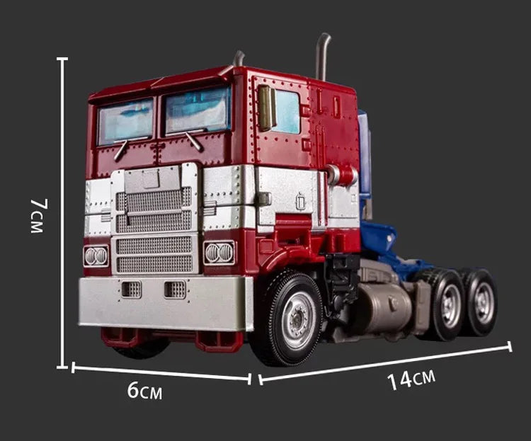 Transformation Toys Robot Car Alloy Plastic YS04A Optimu Prim Action Figure Anime Movie Series Children Birthday Gift