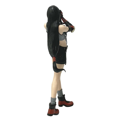 20cm Final Fantasy VII Anime Girl Figure Tifa Gamelady PVC Action Figures Model Collectibles Desk Decoration Toys Chrimstas Gift