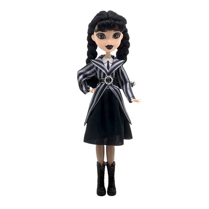 Wednesday Addams Doll Cute Action Figure Children Toys Addams Family 1/6 30cm Anime BJD Doll Room Decor DIY Model Birthday Gift