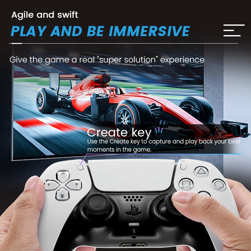 Sony ps5 controlador sem fio original playstation 5 acessórios de console de jogo controle remoto dualsense controlador sem fio