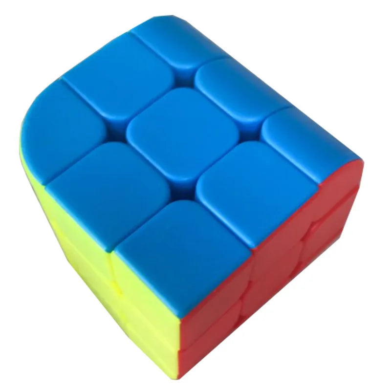 ZCUBE 3x3 Black Trihedral Unequal Magic Cube Professional Cubo Magico Puzzle Toy For Children Kids Gift Toy
