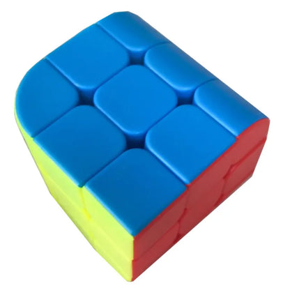 ZCUBE 3x3 Black Trihedral Unequal Magic Cube Professional Cubo Magico Puzzle Toy For Children Kids Gift Toy