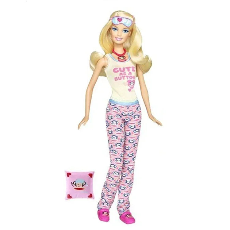 Original Mattel Barbie Dream Series Doll Love Paul Frank Love Dentist Prom Princess Toys for Girls Educational Props Collection