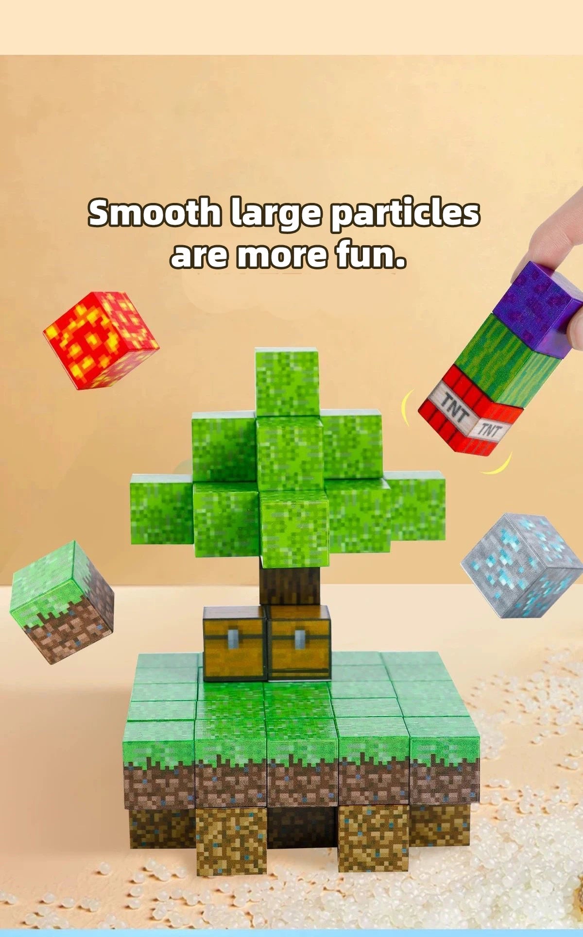 Magnetic building blocks toy storage box set - DIY assembly toys for children - building blocks for playing with tables