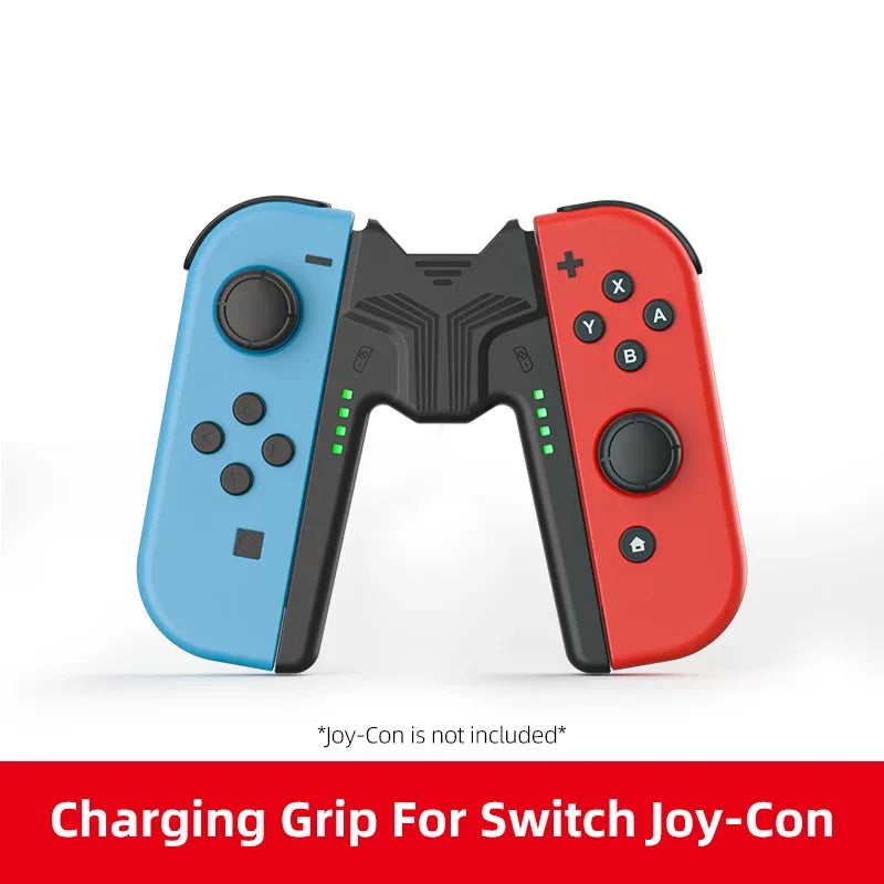 Aolion Charging Grip Bracket for Switch 2/1 Joycon Handle Gaming Controller Grip Charging Station for Switch Accessories
