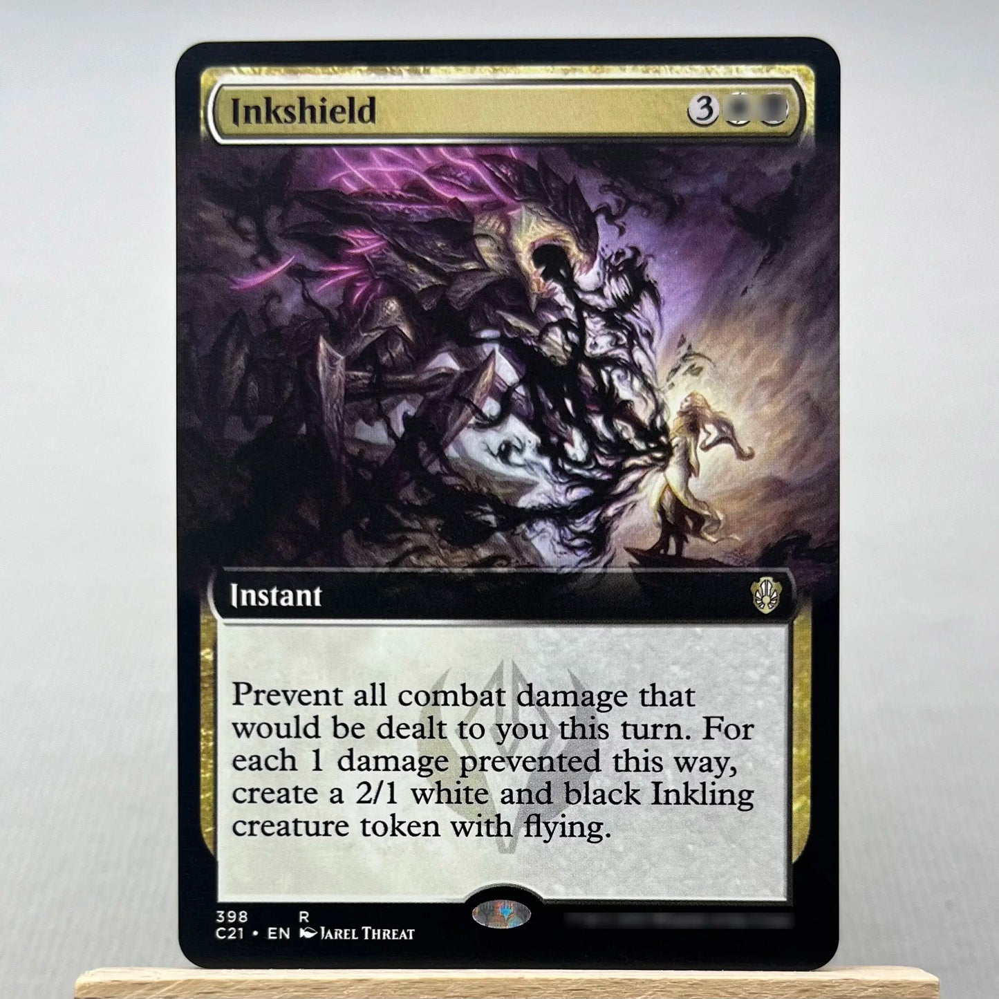 C21 TSR SLD HOLO10-02 TCG magical Cards for Home Play the Proxy Veyran Voice of Duality the Damnation Gemstone Caverns gather