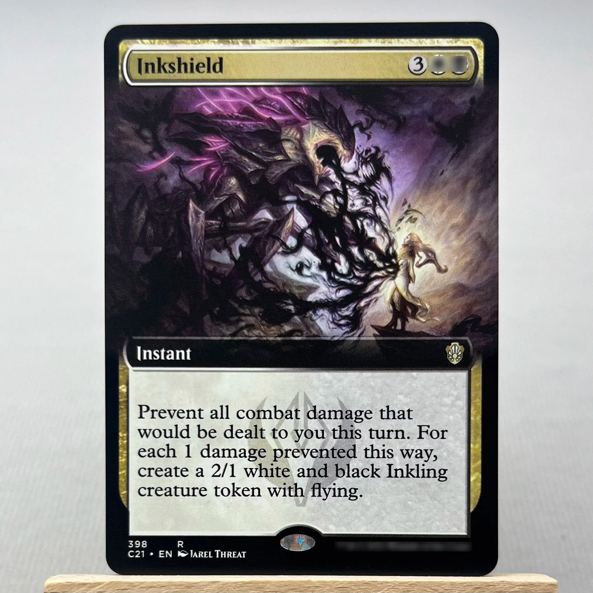 C21 TSR SLD HOLO10-02 TCG magical Cards for Home Play the Proxy Veyran Voice of Duality the Damnation Gemstone Caverns gather