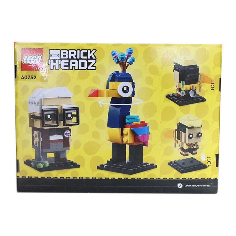 LEGO Fangtouzi Series 40752 Carl, Xiao Luo, and Kevin Puzzle Block Children's Toys