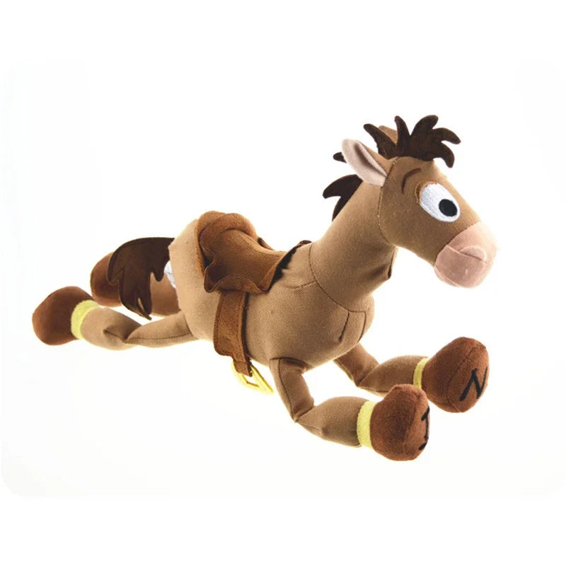Disney 28cm Toy Story: Sheriff Woody Buss Red Heart Horse Cartoon Plush Doll Birthday Gift Girl Sofa Plush Pillow Birthday Gift