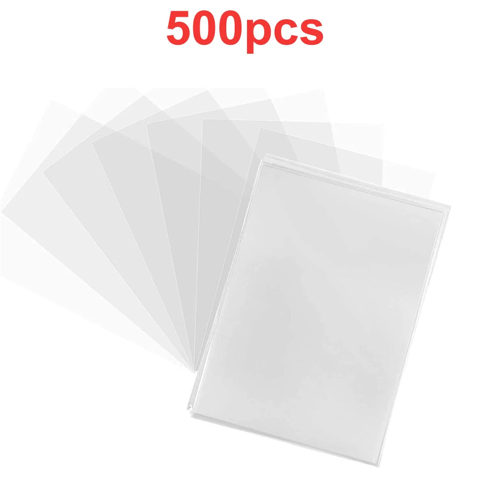 Premium Clear Card Team Bag Protectors Sleeves For Card Game, Top Loader Fit For Magic Cards And Premium Card