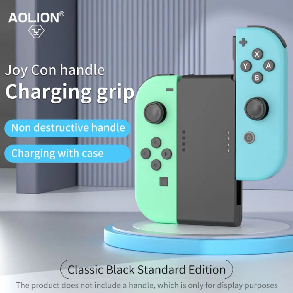 Aolion Charging Grip Bracket for Switch 2/1 Joycon Handle Gaming Controller Grip Charging Station for Switch Accessories