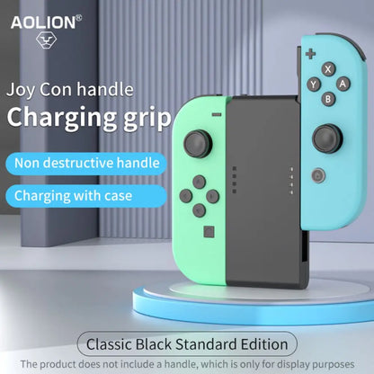 Aolion Charging Grip Bracket for Switch 2/1 Joycon Handle Gaming Controller Grip Charging Station for Switch Accessories
