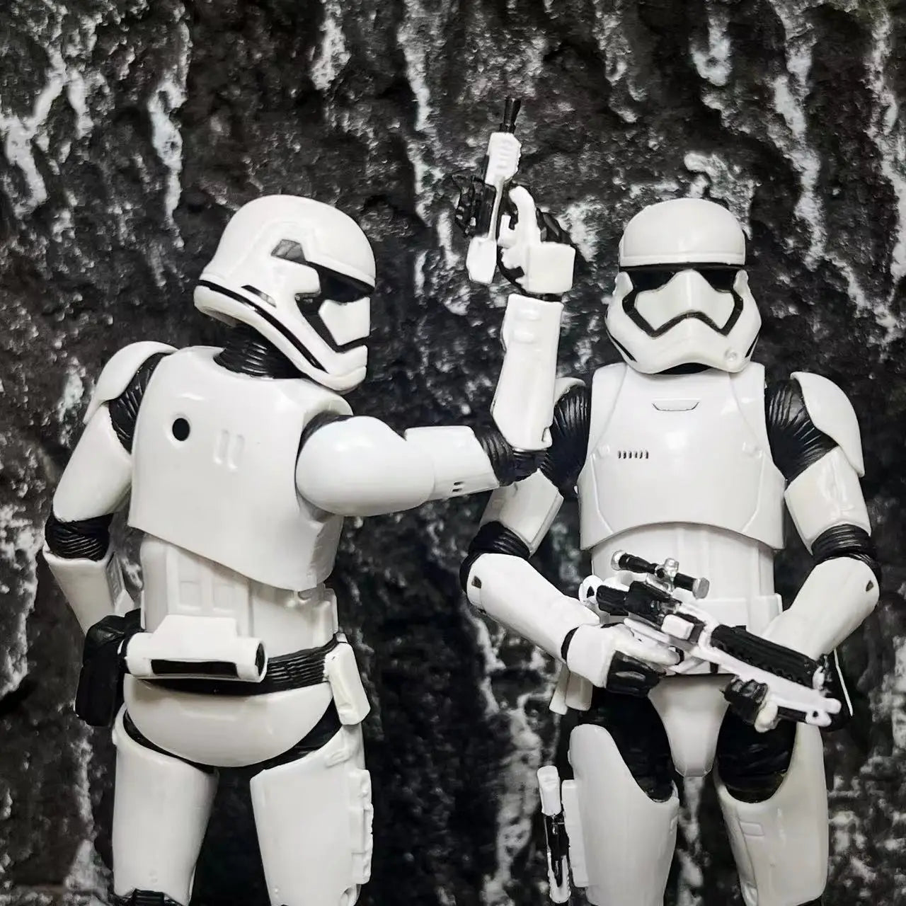 6 Inch Star Wars The Black Series Force Awaken First Order Captain Phasma Commander Snowtrooper Action Figure Collectible Toys