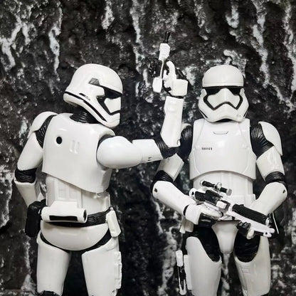 6 Inch Star Wars The Black Series Force Awaken First Order Captain Phasma Commander Snowtrooper Action Figure Collectible Toys