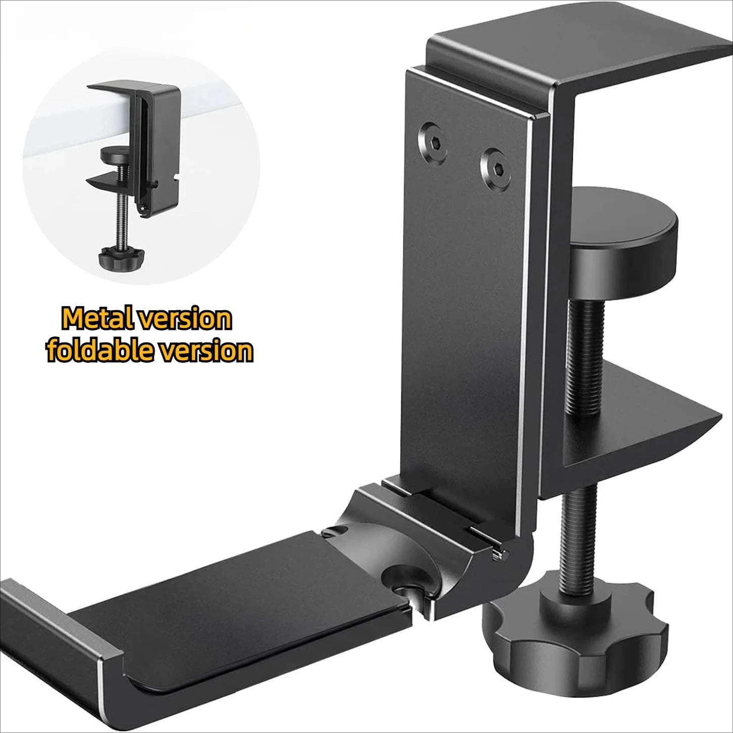 Earphone holder no punching cup holder desktop storage hook holder 360 degree rotating clothes backpack game controller holder