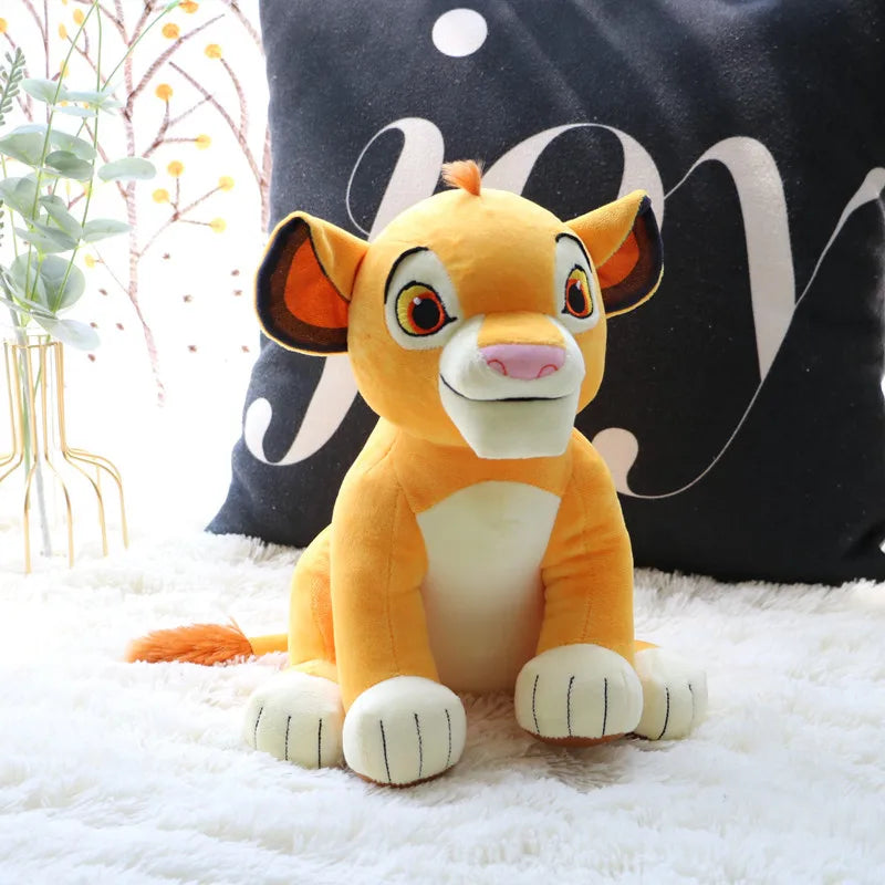 2023 New 30cm Lion King And Son Simba Soft Kids Doll Young Simba Stuffed Animals Plush Children Toy Christmas Gifts
