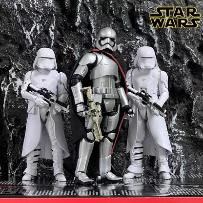 6 Inch Star Wars The Black Series Force Awaken First Order Captain Phasma Commander Snowtrooper Action Figure Collectible Toys