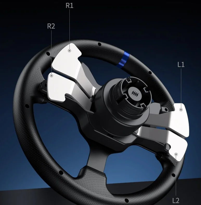 PXN V99 Gaming Steering Wheel for PC Windows/PS4/Switch/Xbox One/Xbox Series X/S