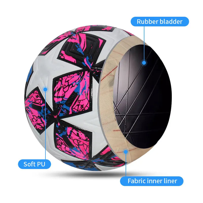 Standard Soccer Ball Professional Outdoors Sports Match Balls Training Seamless Football High Quality PU Material Size 5 Size 4