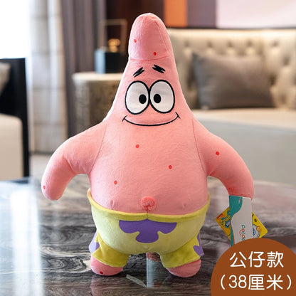 Anime Spongebob Squarepants Patrick Star Squidward Eugene H. Krabs Gary Kawaii Stuffed Plush Toys keychain Birthday Gift For Kid