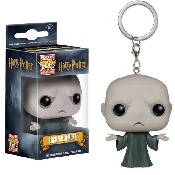 Funko POP Dementor Hermione Luna Lovegood Dobby Snape Ron Ginny Magic School Fawkes Hedwig Model Dolls Action Figure Keychain