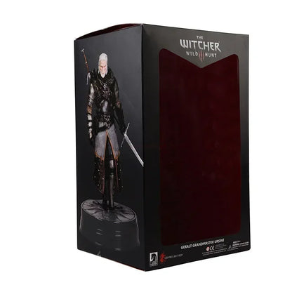 24cm  3: Wild Hunt Geralt of Rivia Action Figure Toys Game FigurinePVC Collection Model Ornaments Gift for Children
