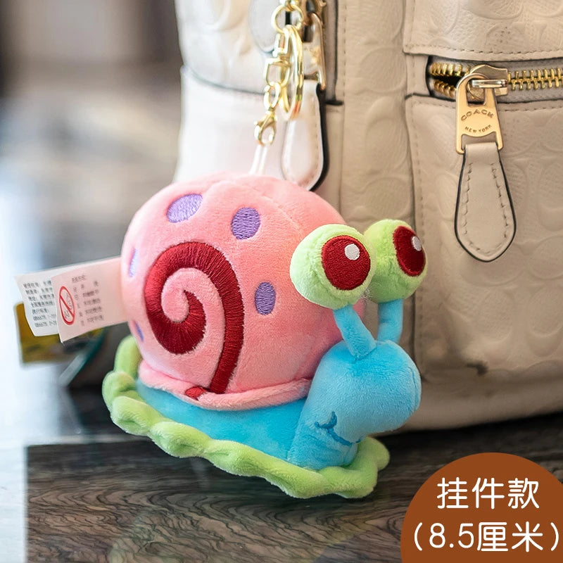Anime Spongebob Squarepants Patrick Star Squidward Eugene H. Krabs Gary Kawaii Stuffed Plush Toys keychain Birthday Gift For Kid