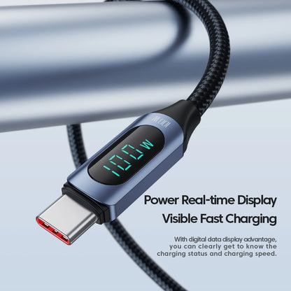 Toocki 100W Type C to Type C Cable PD Fast Charging Charger USB C to USB C Display Cable For Macbook iPad Data Cord Wire