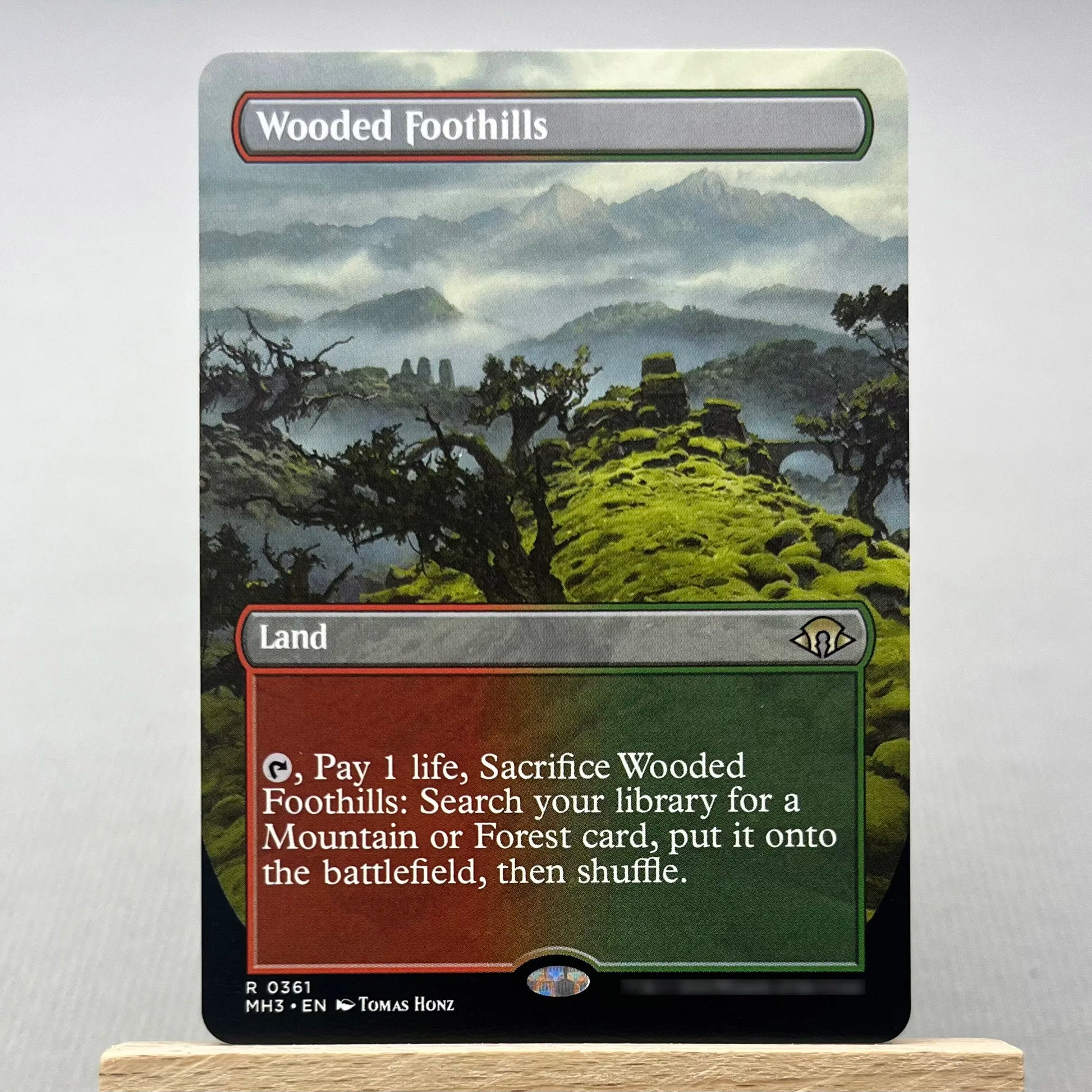 MH3 MH2 HOLO10-03 TCG magical Cards for Home Play Proxy fetch land Marsh Flats the Arid Mesa Misty Rainforest gather