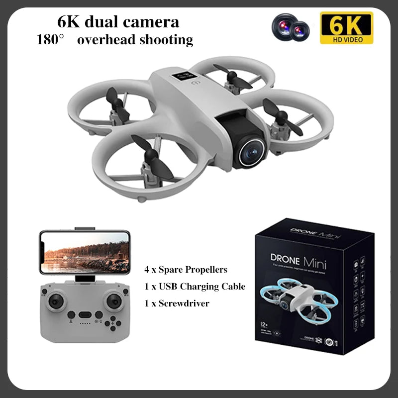NEW Drones T3 MINI GPS 8K Professional HD 180° Dual Cameras 5G WIFI Brushless Motors Obstacle Avoidance FPV Quadcopter Toy Gifts