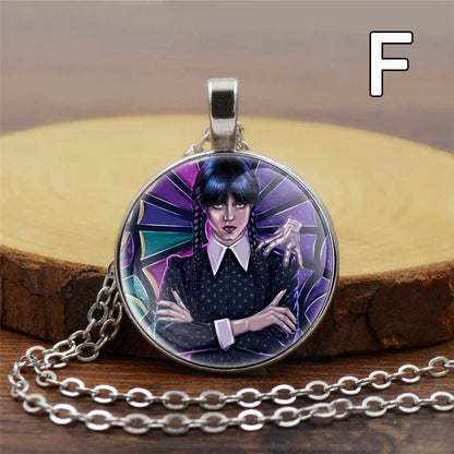 Wednesday Addams Doll Cute Action Figure Children Toys Addams Family 1/6 30cm Anime BJD Doll Room Decor DIY Model Birthday Gift