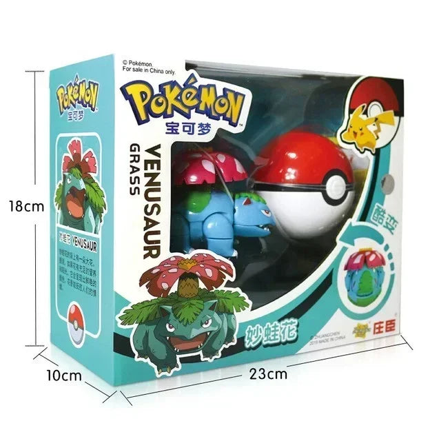 Pokemon Ball Variant Toys Model Pikachu Jenny Turtle Pocket Monsters Pokemones Action Figure Toys Children boy girl Gifts toy