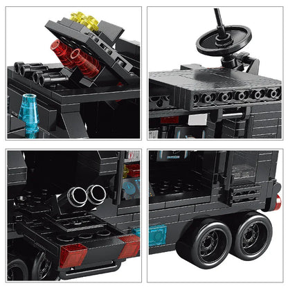 Compatible with Lego 585Pcs City Police Station SWAT Truck Car Building Blocks DIY Toys for Boys Kids Gifts
