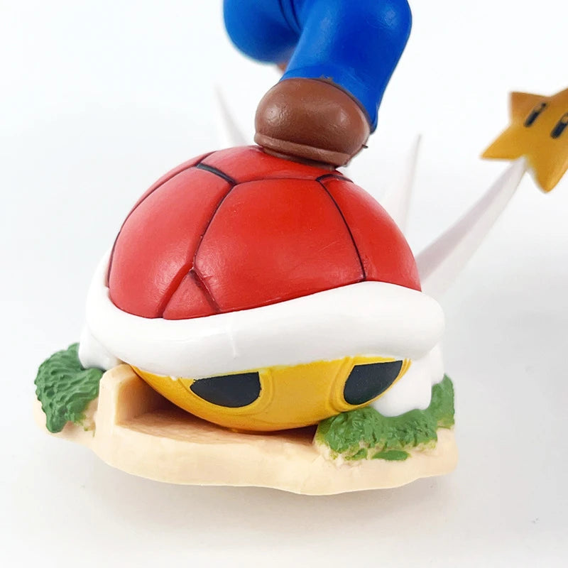 Super Mario Figure Toys Running Mario Cartoon Cute PVC Action Collection Figurine Statue Model Collection Desk Doll Toy Gifts